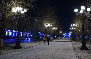 В Барнауле за год построено свыше 25 км сетей наружного освещения, установлено более 1400 светильников