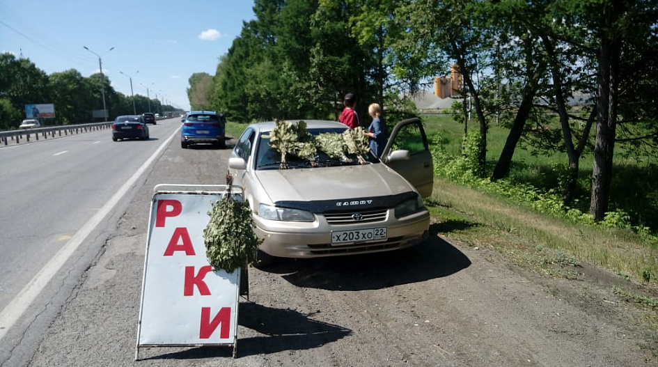 Без масок и разрешений. В Барнауле оштрафуют уличных торговцев