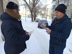 Продолжается проведение профилактических противопожарных рейдов в Барнауле 