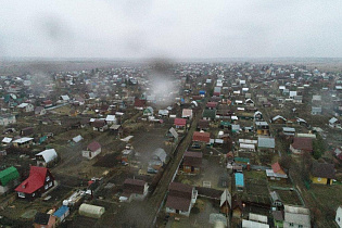 С воздуха виднее: в Центральном районе Барнаула провели противопожарный рейд с помощью беспилотника