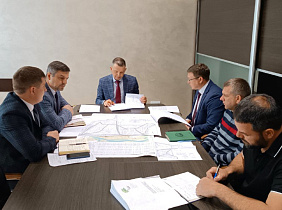 Ход работ в парке имени Ленина обсудили в ходе совещания в администрации города 
