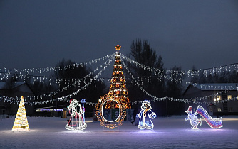 Фоторепортаж: новогодние локации Барнаула