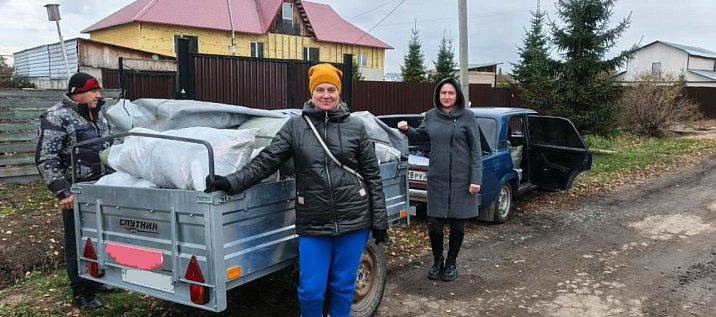 Активисты ТОС Ленинского района продолжают участие в благотворительных акциях