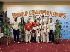 Воспитанники барнаульской спортшколы «Рубин» стали чемпионами мира по карате