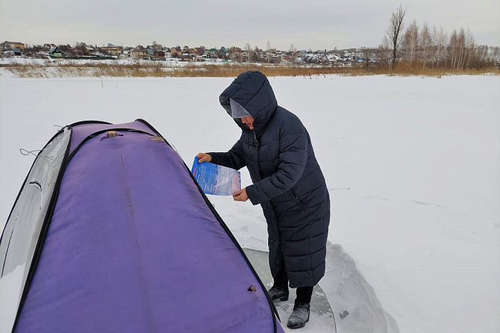 На водоемах – без происшествий: в Барнауле вновь стартовала акция «Безопасный лед»
