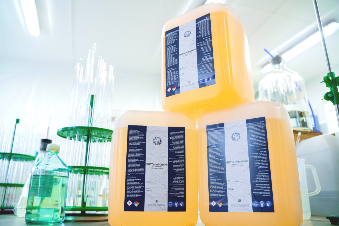«Росводоканал Барнаул» обрабатывает иловые карты дезодорантом-дезинфектантом BIOTerminator 