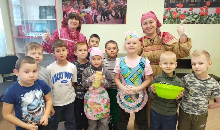 Сегодня в ТОС Гущинского микрорайона состоялась Покровская вечерка