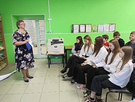 Для учащихся школ Барнаула прошли информационные часы в библиотеках