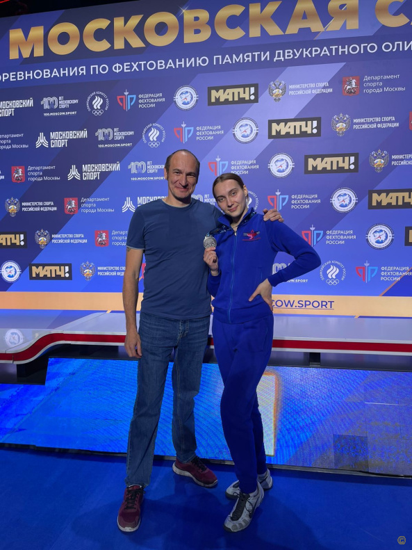 Барнаульская саблистка стала серебряным призером командного турнира «Московская сабля».