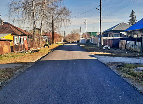 В Барнауле завершили ремонт сельских дорог и дорог частного сектора