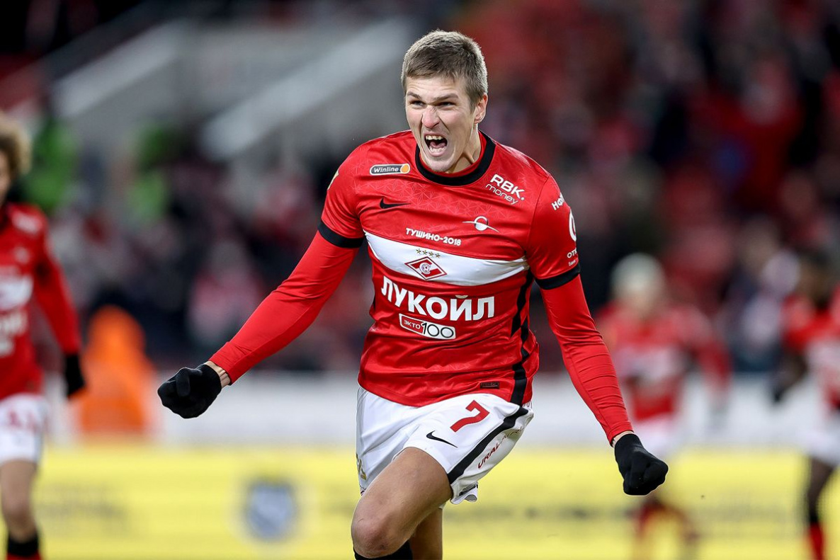 Барнаульский футболист Александр Соболев стал лучшим игроком российской Премьер-лиги в марте