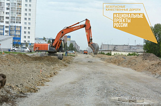 Строительство дороги по проезду Северному Власихинскому по нацпроекту завершат к 1 сентября 