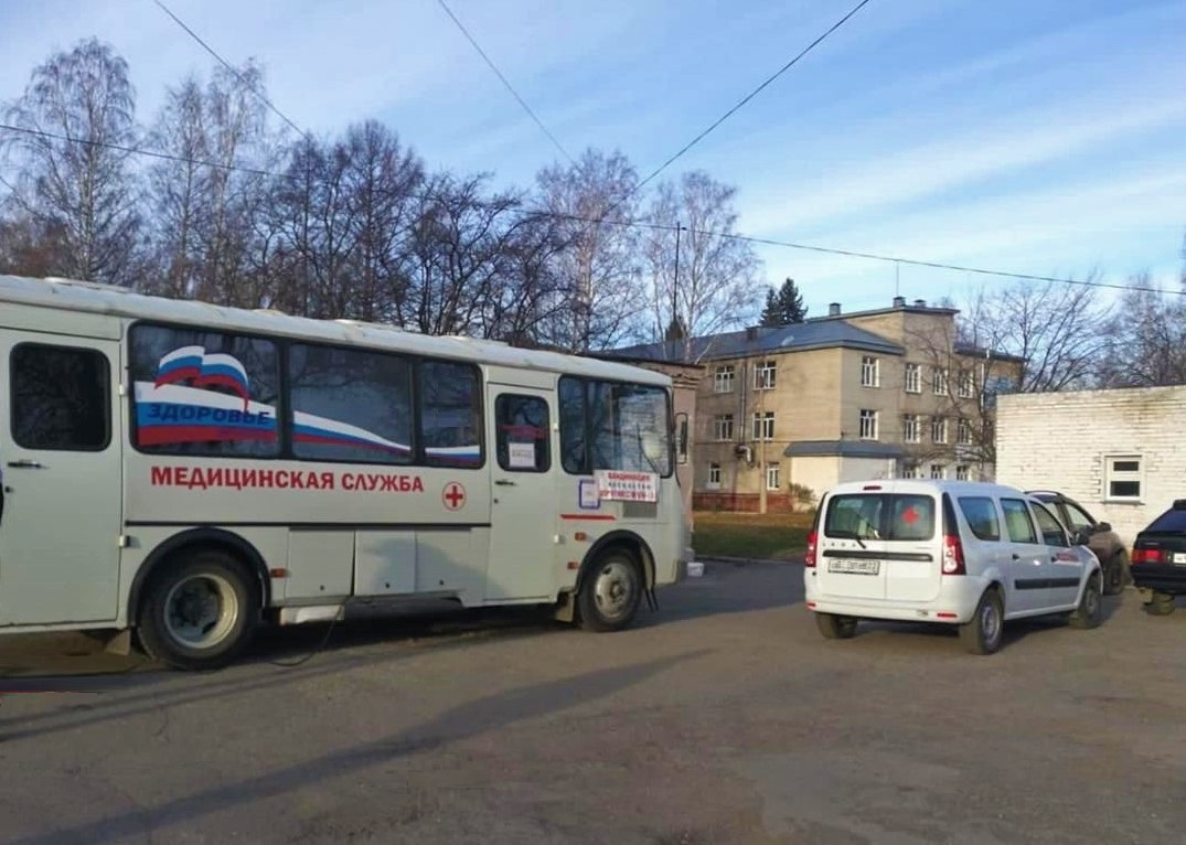 Два дополнительных пункта вакцинации начали работу в пригороде Барнаула