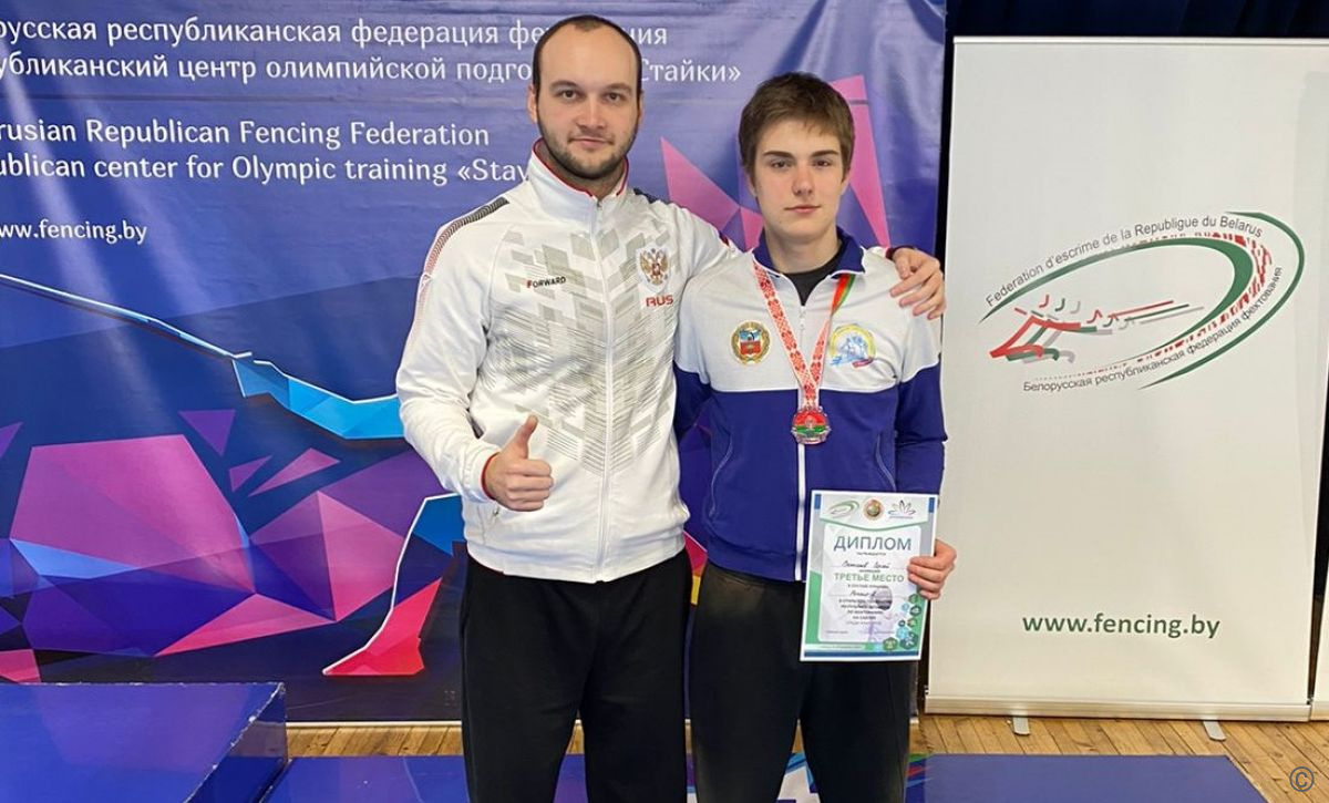 Барнаульский саблист стал бронзовым призером соревнований в Минске 