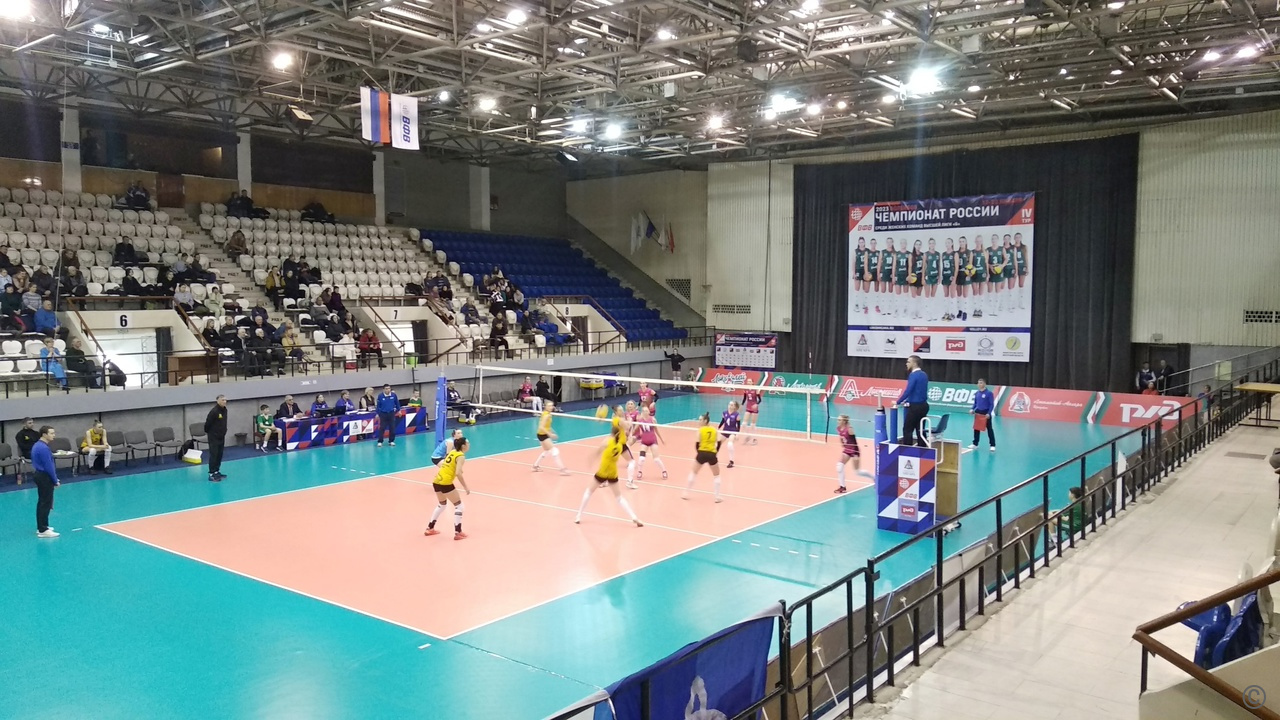 Волейболистки «Алтай-АГАУ» одержали одну победу в четвертом туре высшей лиги «Б»