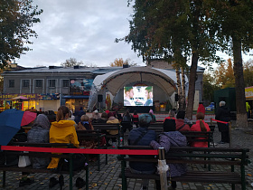 Фестиваль уличного кино в формате оpen-air прошел в парке «Солнечный ветер»