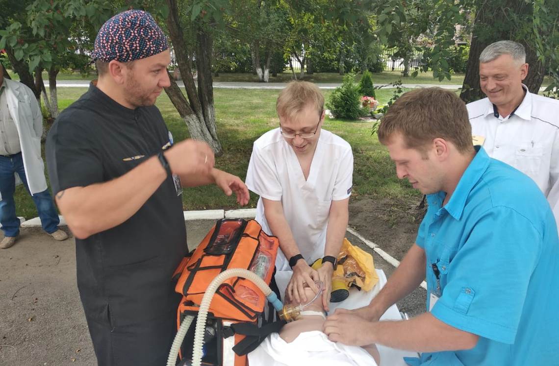 В Алтайском краевом кардиологическом диспансере прошли командно-штабные  учения БАРНАУЛ :: Официальный сайт города