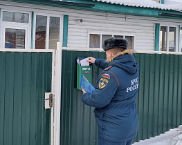 В Барнауле продолжаются рейды по профилактике пожарной безопасности в частном секторе