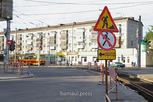 Движение транспорта  по путепроводу на проспекте Ленина закроют 21 мая