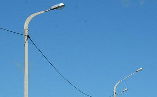 Уличное освещение скоро появится по ул.Новосибирской в п.Пригородном