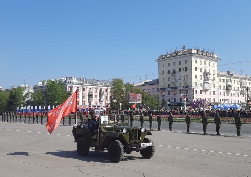 Фото с дня победы в барнауле