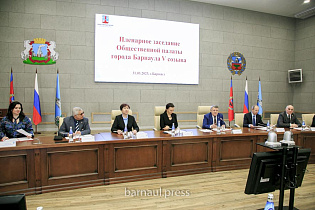 В Барнауле подвели итоги работы Общественной палаты города V cозыва
