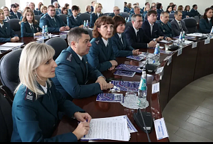 Губернатор Виктор Томенко принял участие в расширенном заседании коллегии Управления Федеральной налоговой службы  по Алтайскому краю