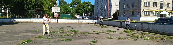 Дружинники и активисты ТОС продолжают наводить порядок на своих территориях