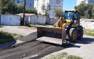 В Ленинском районе Барнаула отсыпали еще одну дорогу частного сектора