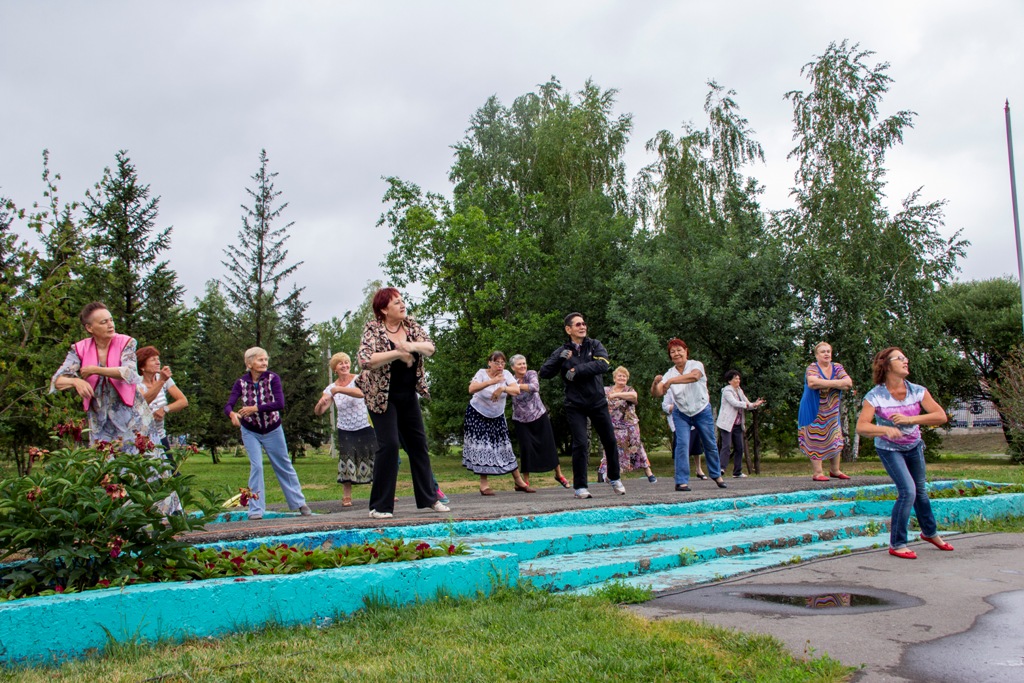 Проект «Парк долголетия» стартовал в Барнауле ﻿ 