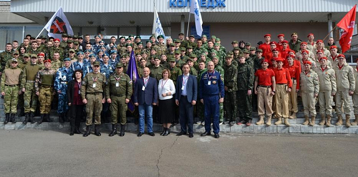 Краевой слёт военно-патриотических и военно-спортивных клубов «Память сердца» прошёл в Барнауле