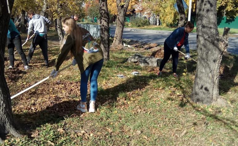 Барнаульские студенты приняли участие в экологической акции