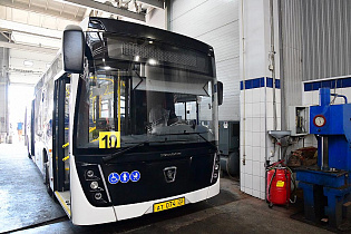 В Барнауле проводится техническое обслуживание новых автобусов