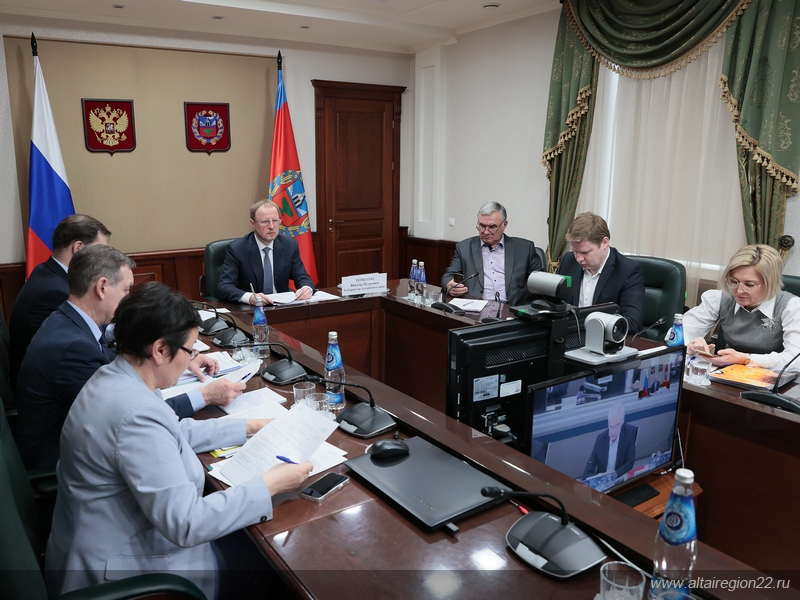 Виктор Томенко принял участие в заседании рабочей группы Госсовета России по экономическим вопросам