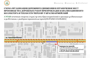 В Барнауле с 1 июля начнётся масштабная реконструкция сетей на проспекте Красноармейский 