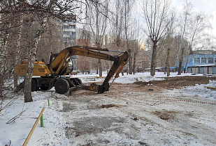 Барнаульский водоканал устраняет нештатную ситуацию в Ленинском районе