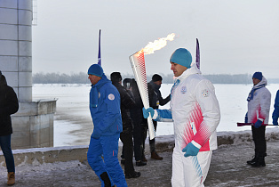 Огонь XXIX Всемирной зимней универсиады, добро пожаловать в Барнаул!