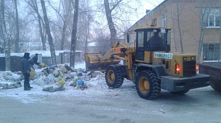В Барнауле ликвидировали несанкционированную свалку