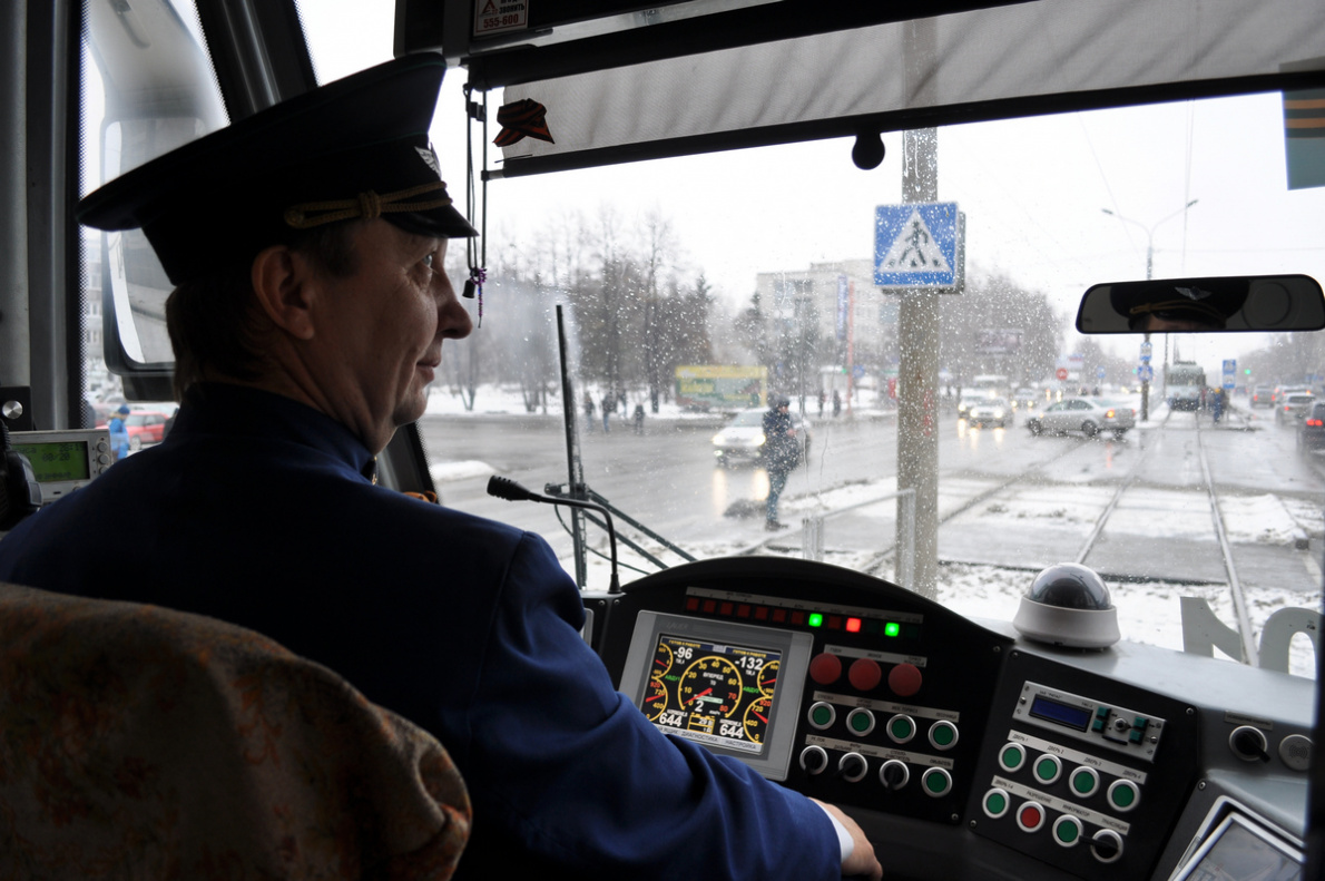 В Барнауле в день 70-летия с начала движения электрического транспорта  провели экскурсию по первому трамвайному маршруту БАРНАУЛ :: Официальный  сайт города