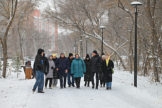 В парке имени Ленина прошел экологический лекторий о благоустройстве и озеленении территории 