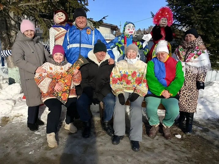 В территориальных общественных самоуправлениях Центрального района прошли масленичные гуляния 