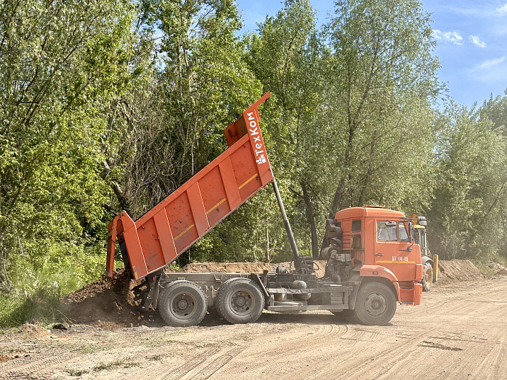 В микрорайоне Затон продолжается мониторинг паводковой обстановки