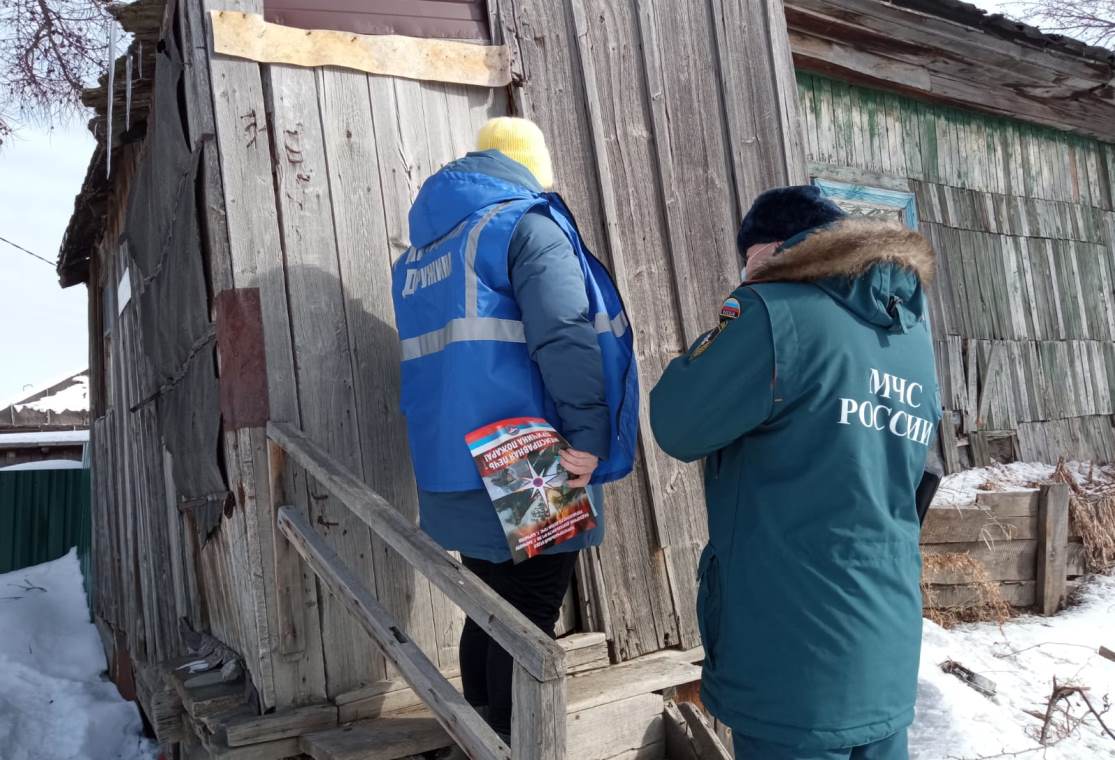 Межведомственные рейды по пожарной безопасности прошли в с.Гоньба и п. Березовка Ленинского района БАРНАУЛ :: Официальный сайт города