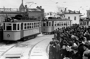 Ровно 74 года назад в Барнауле на маршрут вышли первые трамваи