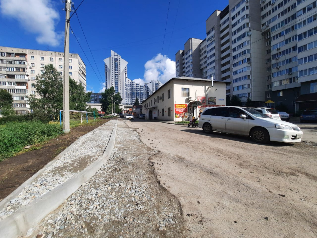 В Барнауле ремонт дворов по нацпроекту «Жилье и городская среда»  продолжается в 45 дворах БАРНАУЛ :: Официальный сайт города