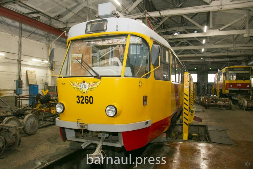Первые белорусские трамваи выйдут на линию для перевозки пассажиров 1  февраля БАРНАУЛ :: Официальный сайт города