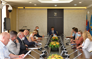 Андрей Федоров провел заседание межведомственной рабочей группы по завершению строительства ЖК Парковый