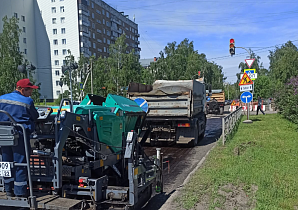 МБУ «Автодорстрой» продолжает ремонт дорог 