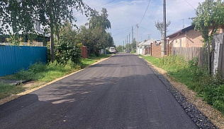 В Октябрьском районе Барнаула ведётся ремонт дорог частного сектора 