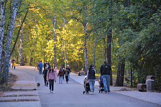 Благоустройство прогулочных зон и парков завершается в Барнауле